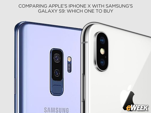 Both iPhone X and Galaxy S9 Models Have Good Quality Cameras