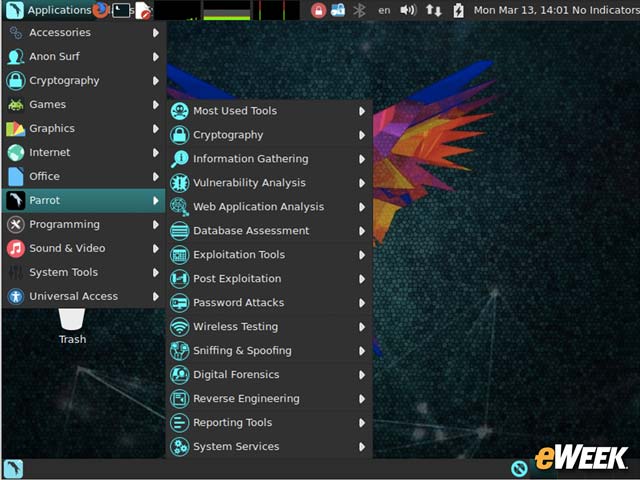 Parrot Security OS Has a Wide Array of Tools