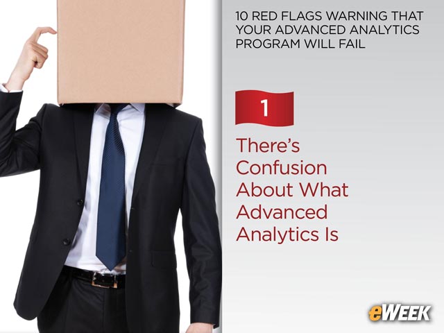There’s Confusion About What Advanced Analytics Is
