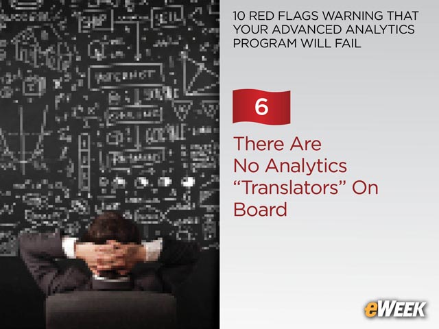 There Are No Analytics “Translators” On Board