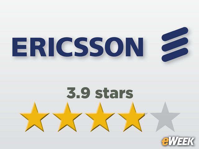 Ericsson: 3.9 out of 5 stars